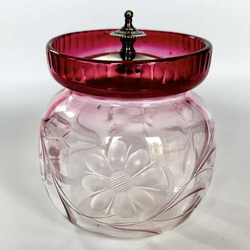 Vintage cranberry glass - cranberry,