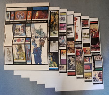 Set Of 7 Vintage GPO Posters History Of Mail Transport SPWDC3