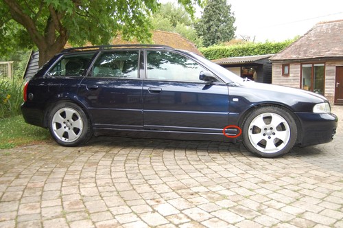 Audi rs4 trim piece - b5,