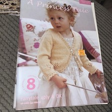 PATONS 03198 KNITTING dk & 4 ply wool 8 Designs for babies 16 - 26”