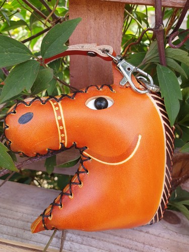 Beautiful leather horse - beautiful,