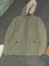 Avenue Mens Puffa Jacket Parka
