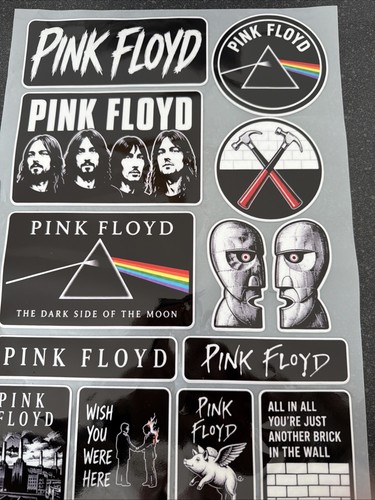 Pink floyd vintage sticker - pink,