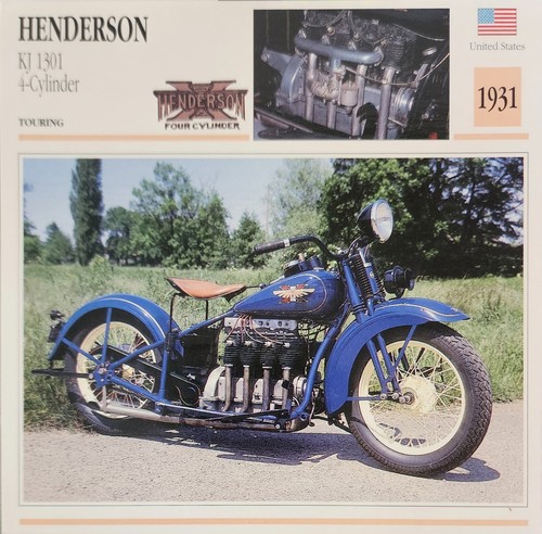 Henderson motorcycle bike - henderson,