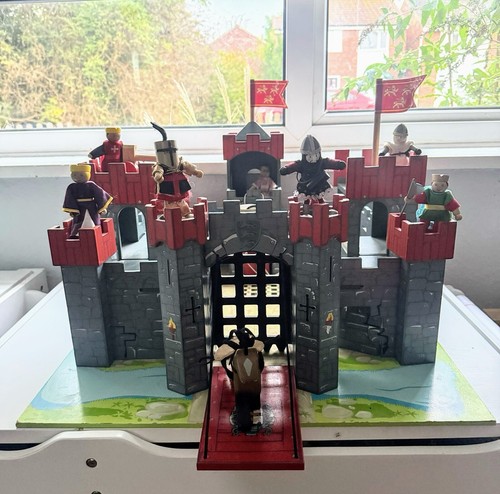 Toy van castle - van,