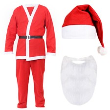 Santa costume piece suit - santa,