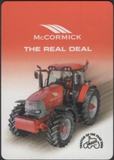 Playing Cards Single Card Old Wide * McCORMICK TRACTOR * Advertising Art Farming