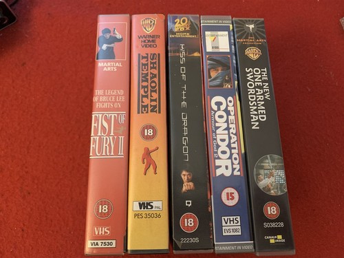 Martial arts vintage vhs - arts,