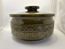 Beswick Pottery Deep Casserole Dish Green 2319