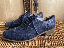 CLARKS HAMBLE OAK BLUE SNAKE