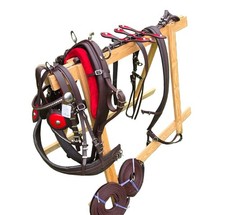 Leather Tiedown Driving Cart