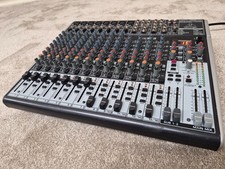 Behringer XENYX X2222USB 16-channel mixer with digital FX and flight case