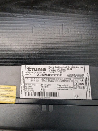 Truma combi boiler - boiler, &