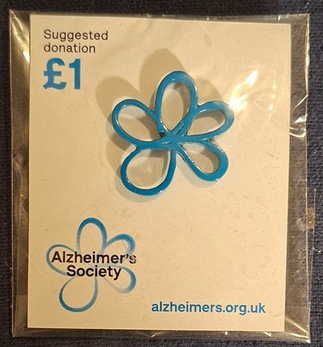 Charity pin badge blur - , flower