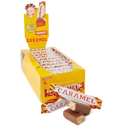Tunnock caramel wafer - ,