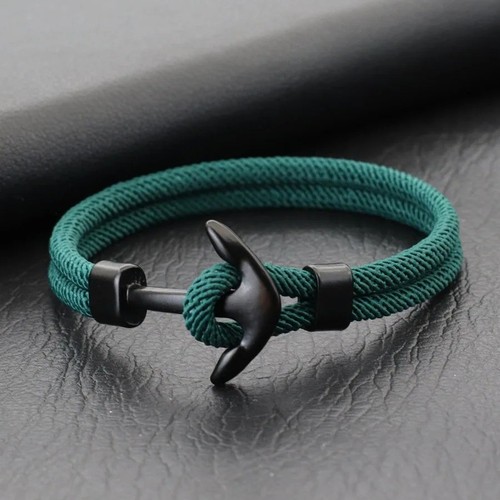 New men anchor bracelet with - new,