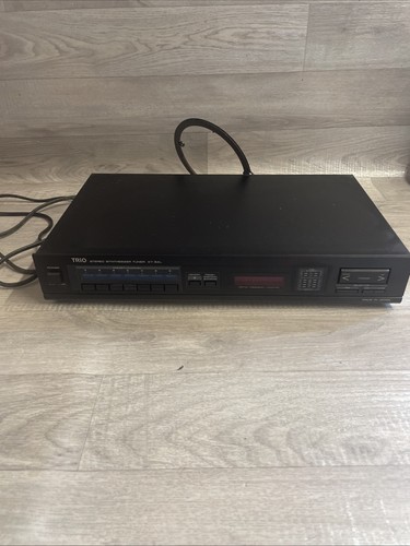 Trio stereo synthesizer tuner - trio,