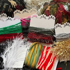 Assorted Christmas Yarn Bundle