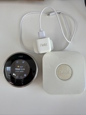 Nest Learning Thermostat 2nd Generation with Heatlink + base plate + power suply
