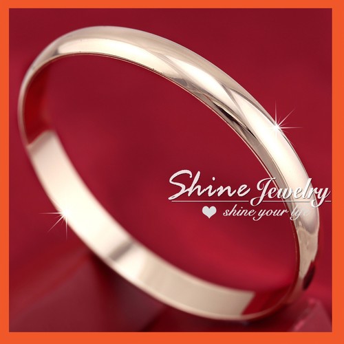 Plain rose gold - gold, gf