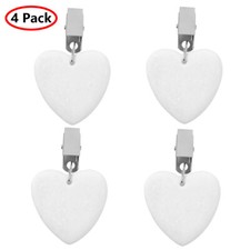 8Pcs Marble Table Covers Camping_Tablecloth Weights Hangers Stone Pendant Party