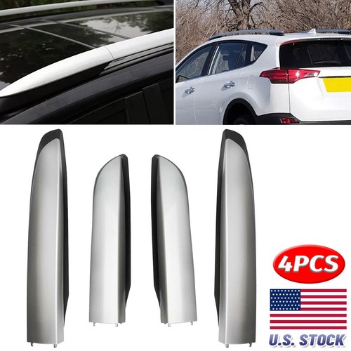 Roof rack rail end cover - 4x,