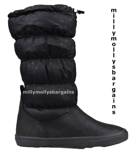 Girls black next boots size - girls,