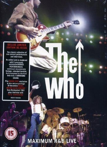 The who maximum live dvd - maximum,