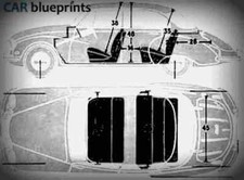 dkw 3 6 1956 Blueprint Drawing