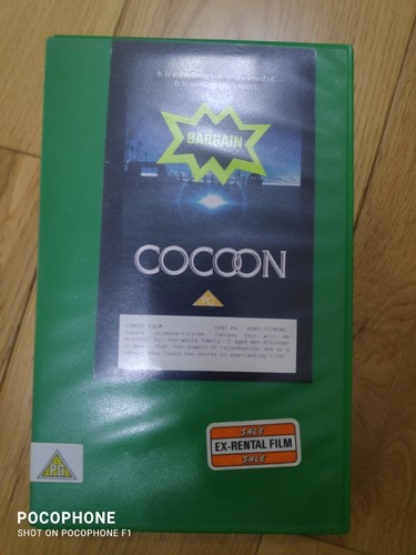 Cocoon 1985 rental vhs - 1985, ex