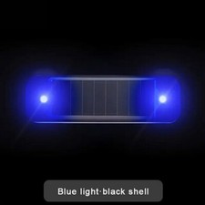 Blue Car Alarm Solar Powered