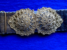 NURSES GILT BELT BUCKLE ON