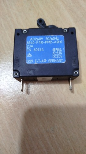 8340 f410 p1m2 a2h0 20a - e-t-a, 8340-f410-p1m2-a2h0-20a