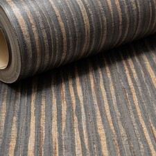 Charcoal Copper Gold Stripe