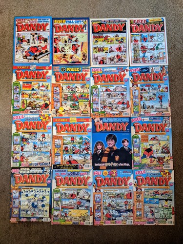 Dandy comics from 2002 - 2002, bundle