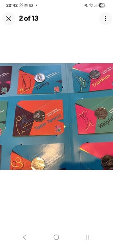 London olympics 2012 - 2012, 50p