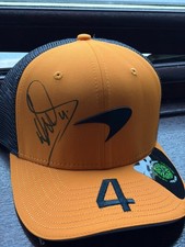 Lando Norris Hand Signed