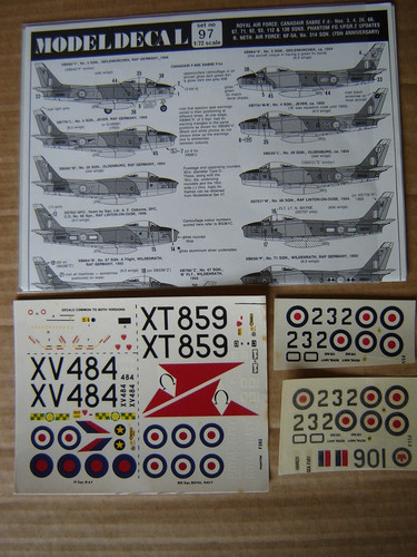 Modeldecal decals raf - decals,