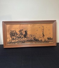 Wall Hanging Clock Signed