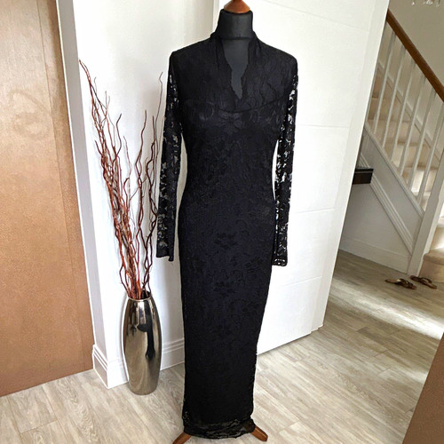 Ladies new black lace - ladies, sheer