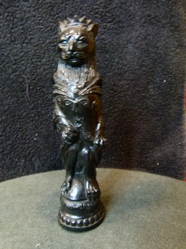 Reynard the fox chess piece - reynard,