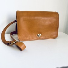 Vintage 90s Tula Tan Leather