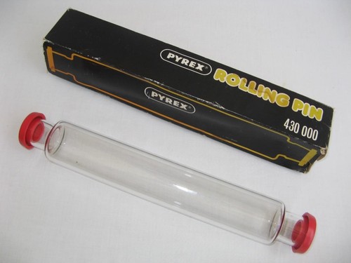 Rolling pin pyrex with - rolling,