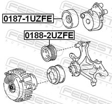 Fits FEBEST 0187-1UZFE