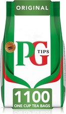 PG Tips Original | Black Tea Bags Bulk | One Cup 1100 Plant Based Biodegradable