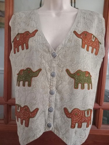 Vtg 70s look embroidered - 70s,