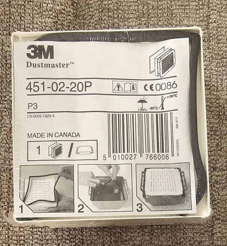 Filters for dustmaster - 3m, p3