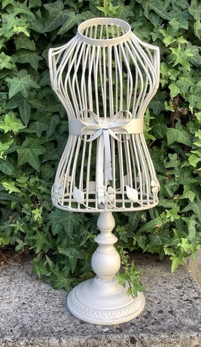 Decorative large cream metal - decorative,