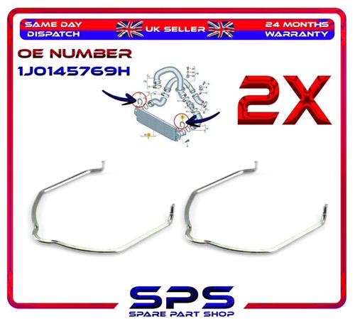 Retaining clips intercooler - clips,