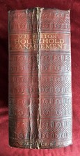 MRS BEETON'S HOUSEHOLD MANAGEMENT New Edition Illustrated Vintage Book 
